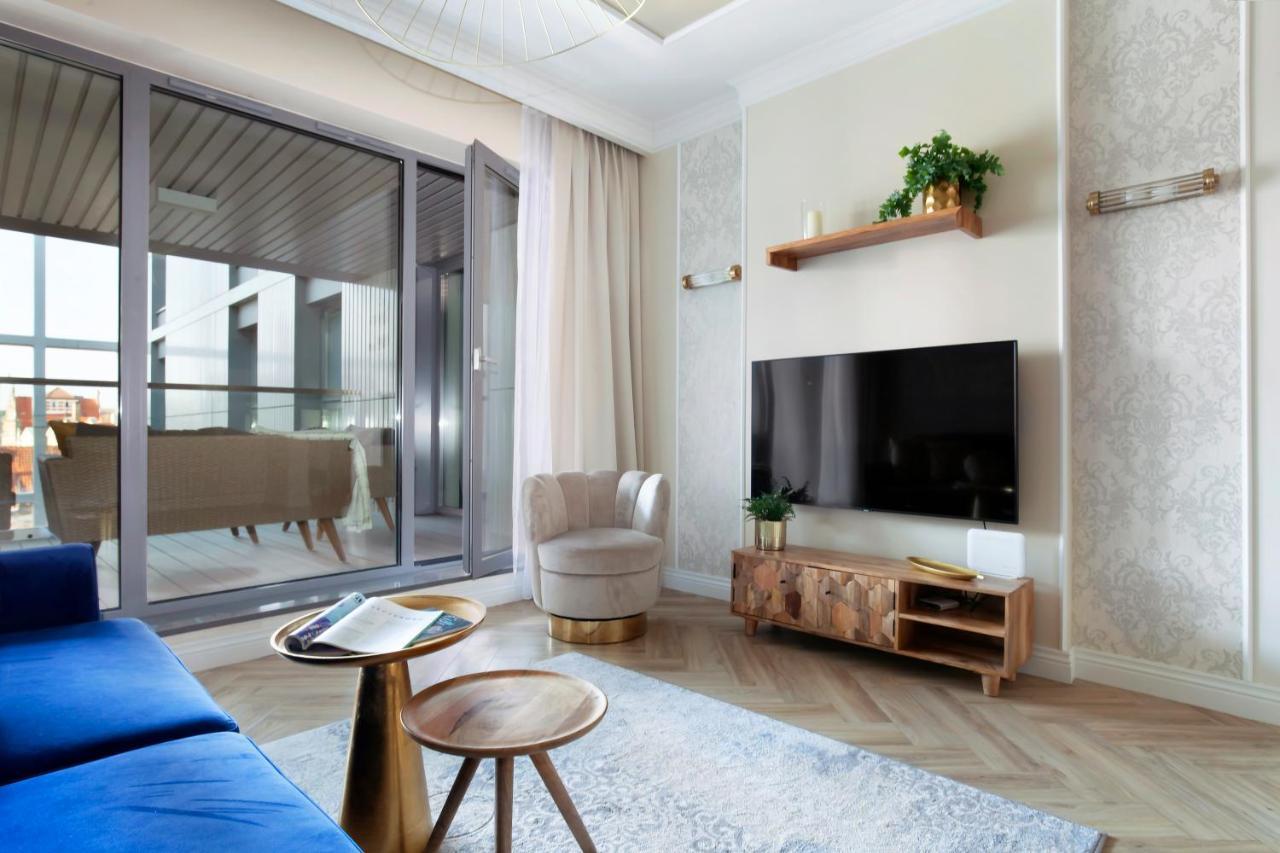 Elite Apartments Granaria The View Danzig Exterior foto