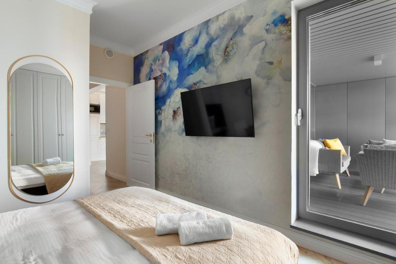 Elite Apartments Granaria The View Danzig Exterior foto